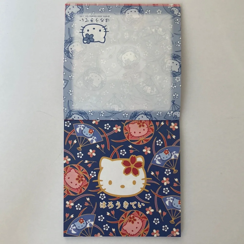 Vintage Sanrio Hello Kitty Origami Notepad